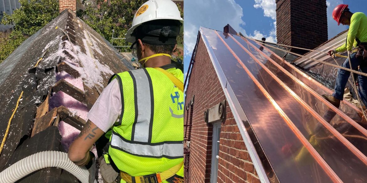 HPM-Belmont-Paul-Library-Blown-In-Insulation-install-roof-install