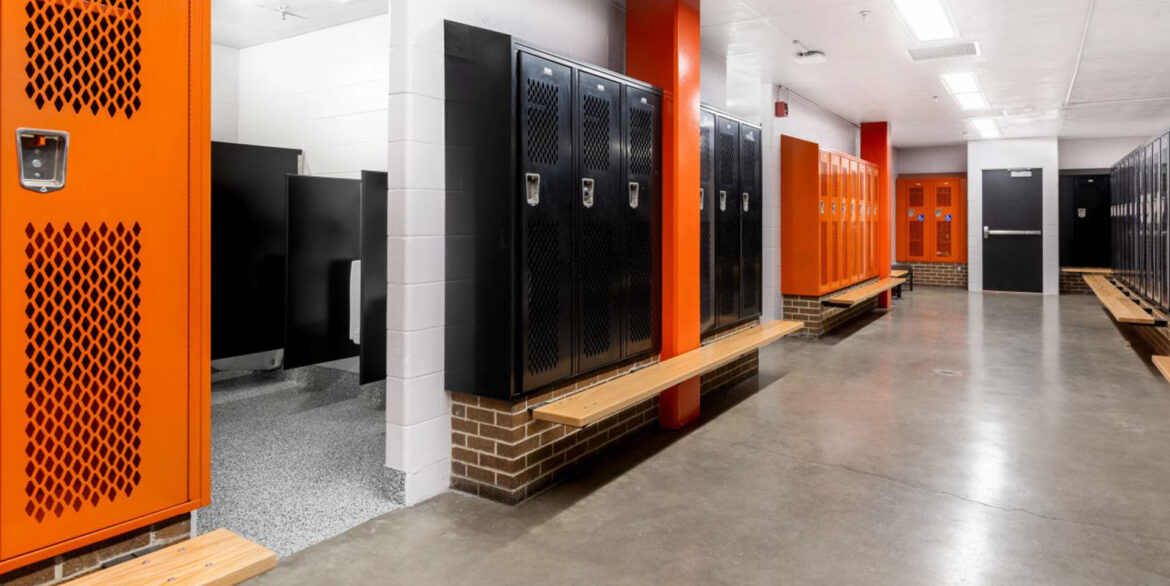 HPM-DPS West and East High School Locker and Bathroom